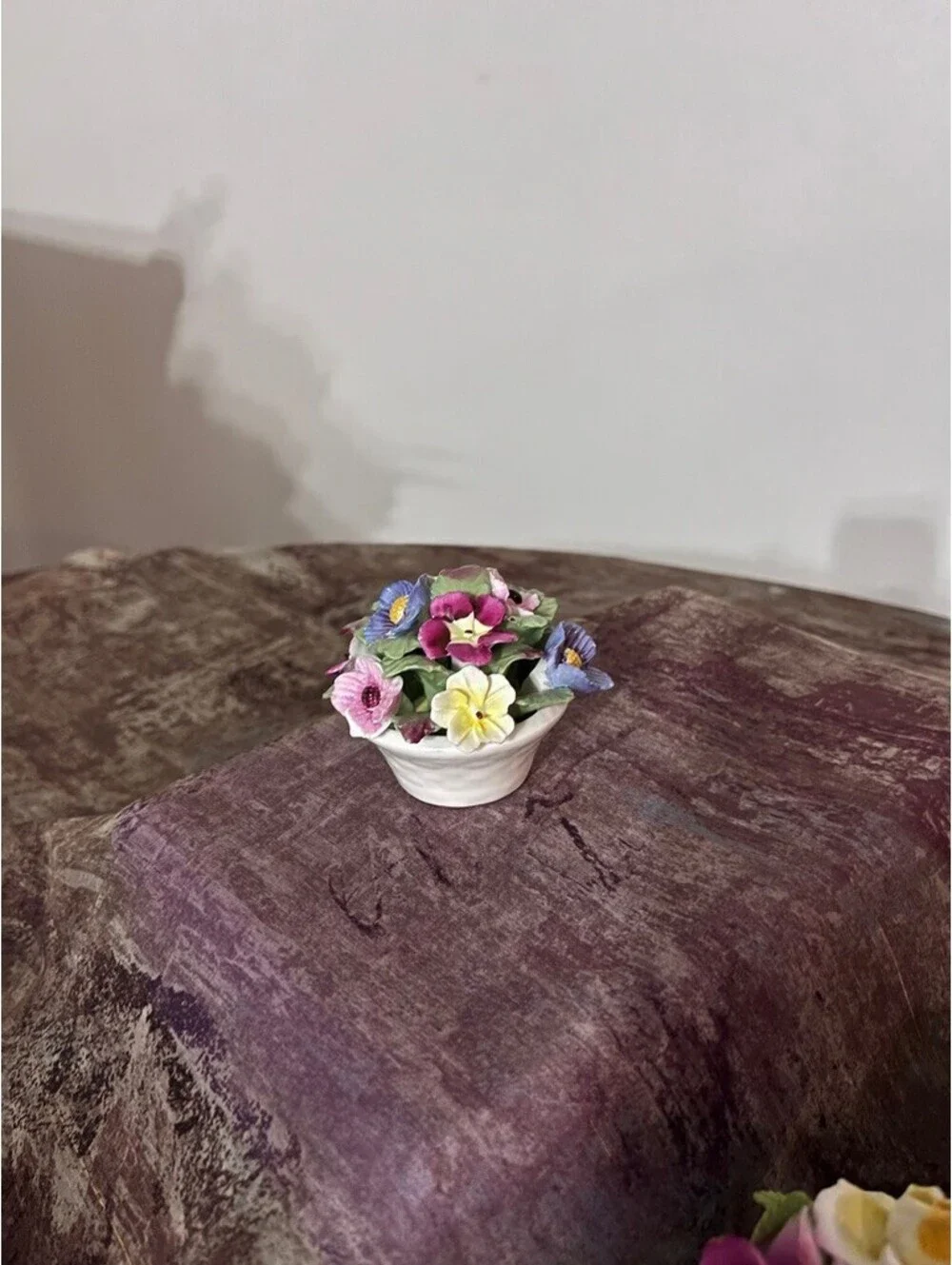 Vintage Aynsley English Bone China Flower Bouquet. Perfect College Daughter Gift